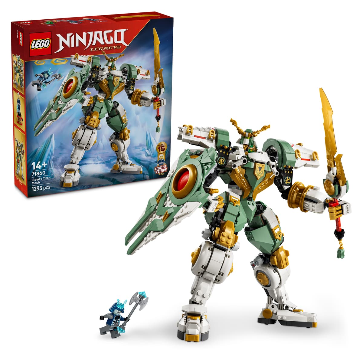 LEGO Ninjago Lloyds Titan-kampdrakt – 15-årsjubileum 71860