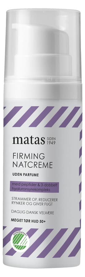 Matas Striber Firming Night Creme For Very Dry Skin Fragrance Free 50 ml