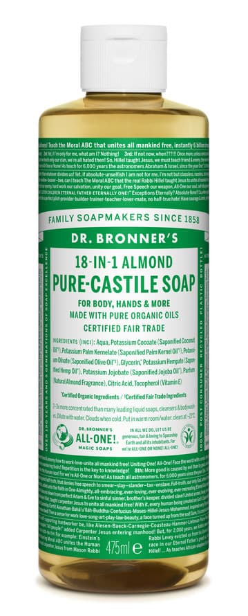 Dr. Bronner's Almond Liquid Soap 475 ml