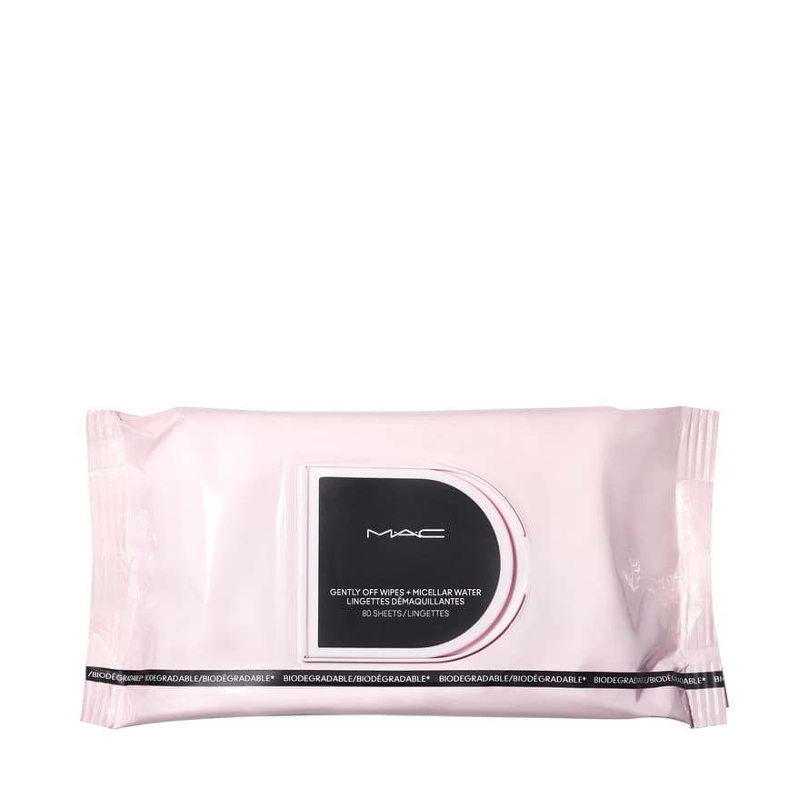 MAC Mini Mac Biodegradable Gently Off Wipes 80 pcs