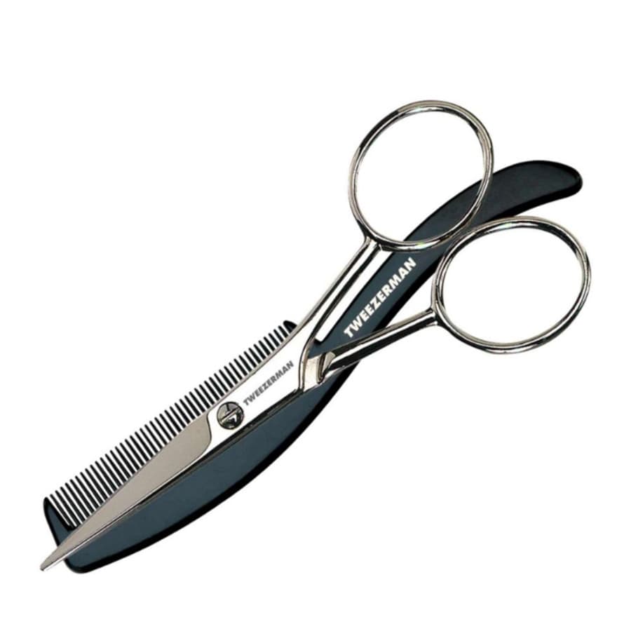 Tweezerman Moustasche Scissors & Comb