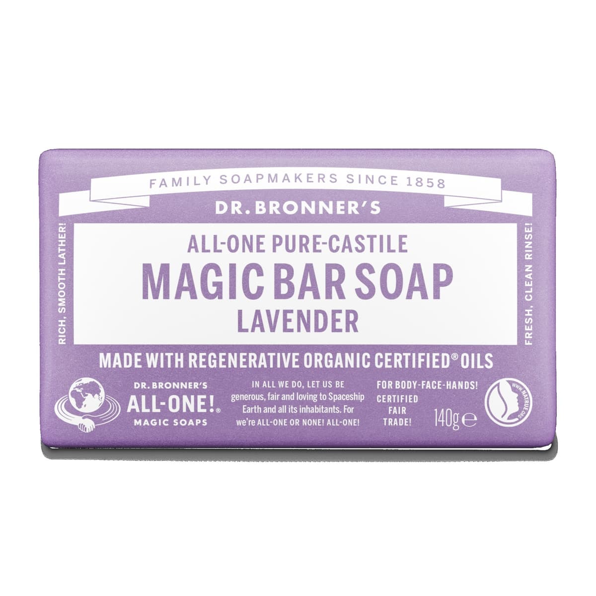 Dr. Bronner's Bar Soap Lavender