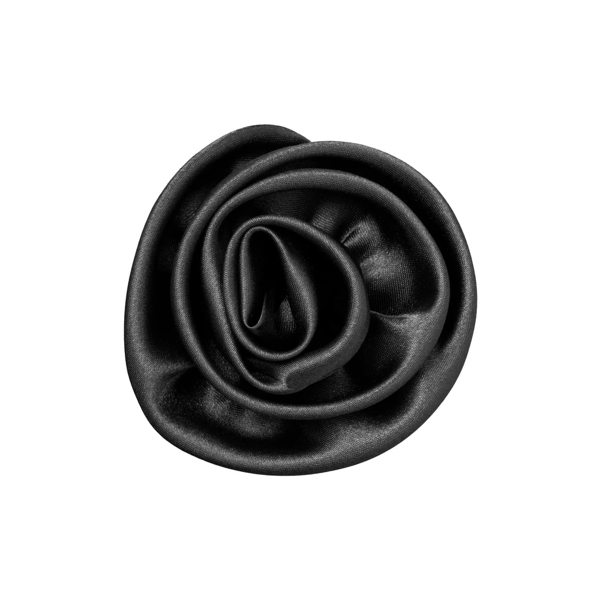 KICKS Beauty Flower Clip and Pin White Flower Clip and Pin Black