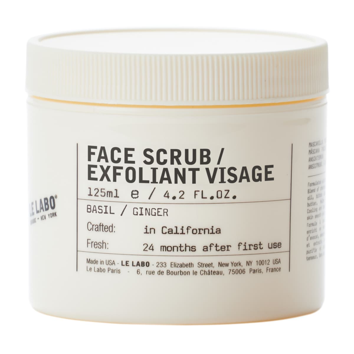 Le Labo Basil Face Scrub 125 ml