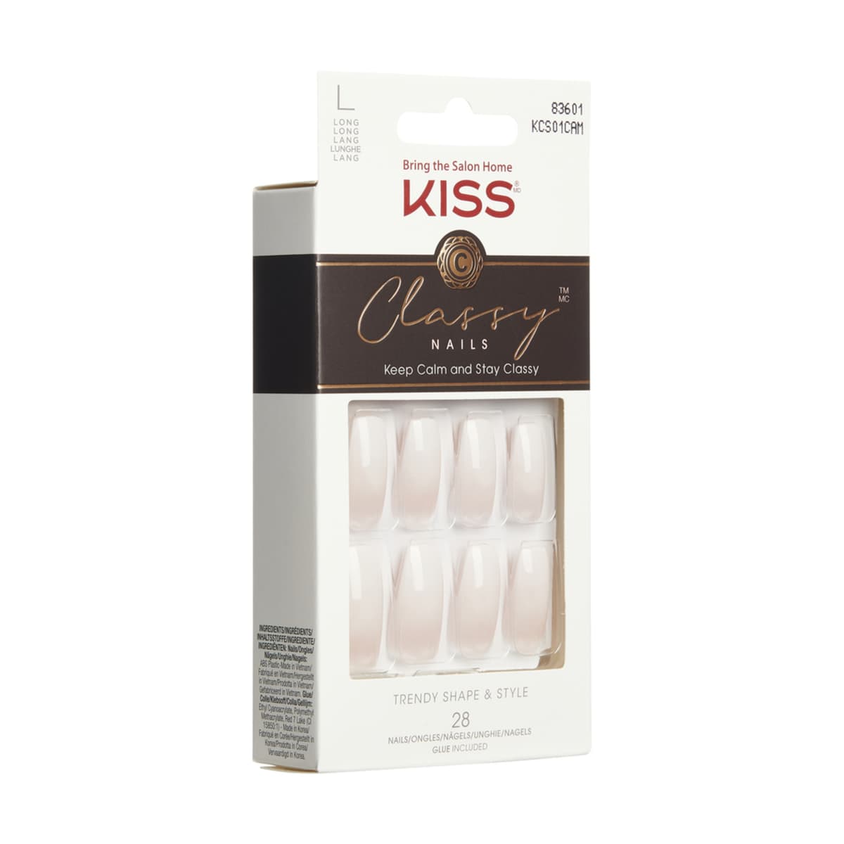 Kiss Classy Artificial Nail Be-you-tiful 28 pcs