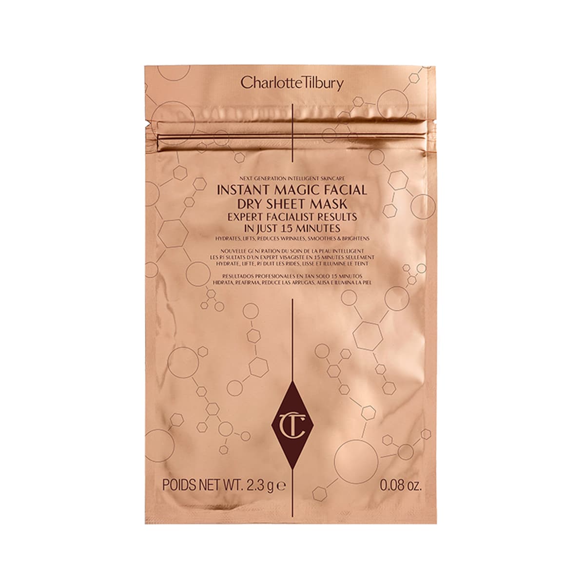 Charlotte Tilbury Instant Magic Facial Dry Sheet Mask Single
