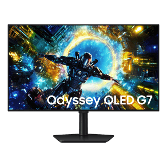 32" Odyssey OLED G7 G73SH 4K UHD 165Hz / FHD 330Hz Gamingskjerm