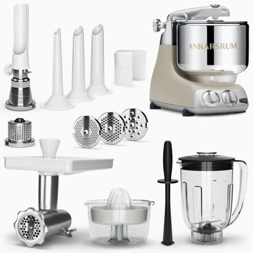 Ankarsrum AKM 6230 beige inkl. De Luxe tilbehørspakke