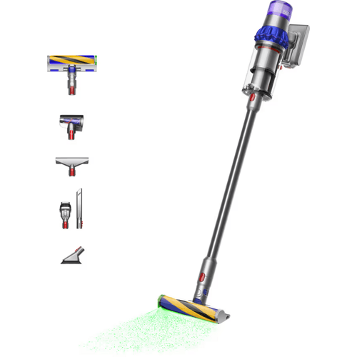 Dyson V15 Detect Fluffy Blue and Nickel