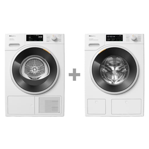 Miele WSJ883WCS + TSH783WP