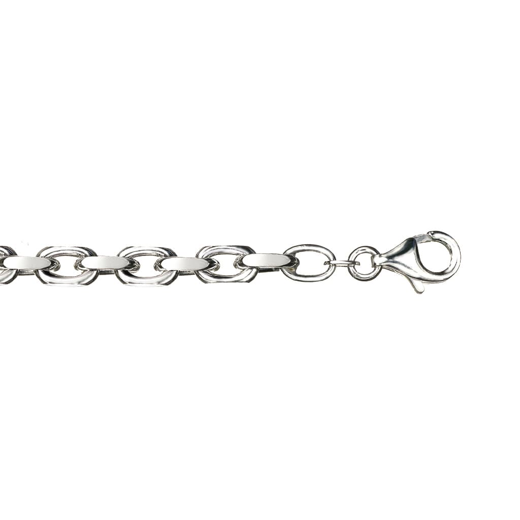 Pan Jewelry, Anker kjede i 925 sølv 5,4 mm, 45-50 cm