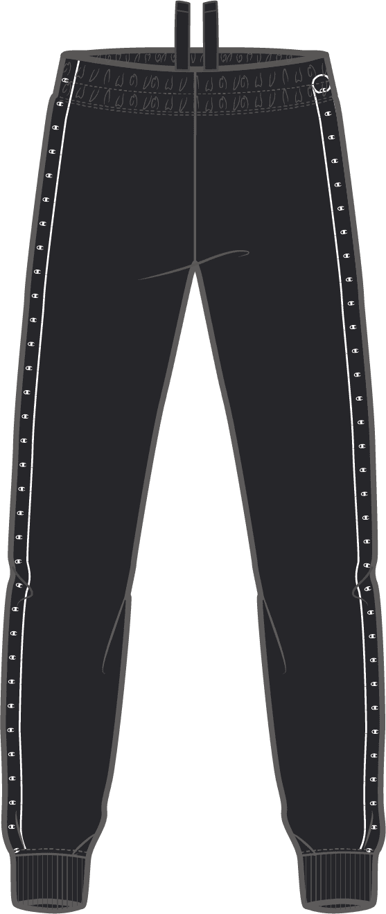 Rib Cuff Pants Girls