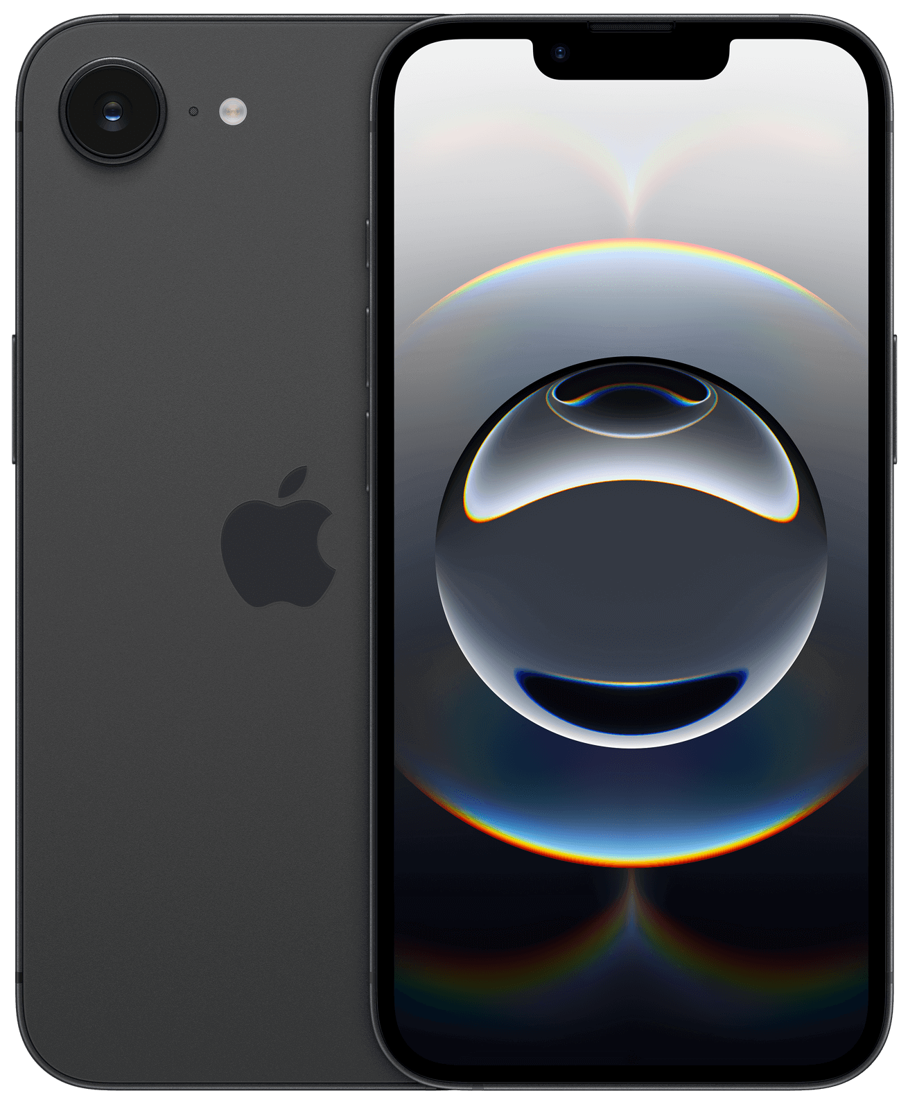 Apple iPhone 16e 128GB, svart