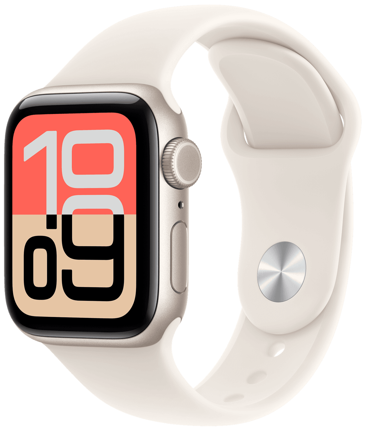 Apple Watch SE 3 Aluminium Sport Band S/M 40mm, stjerneskinn