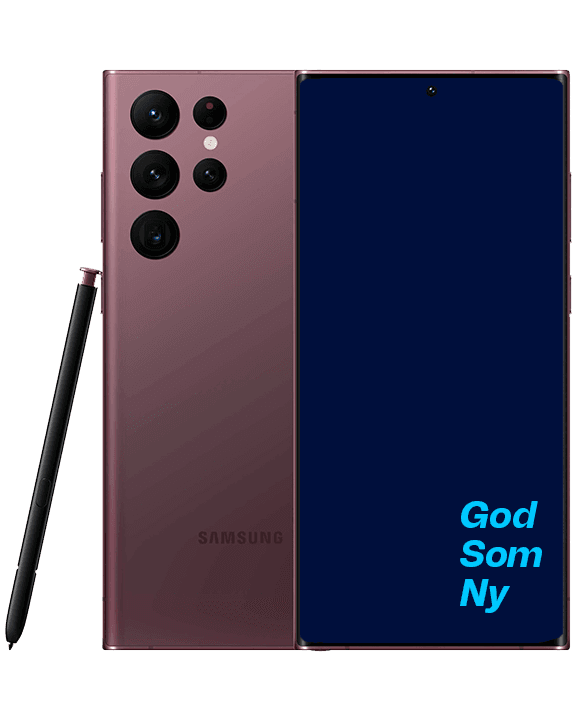 Samsung Galaxy S22 Ultra 5G 512GB, burgunder