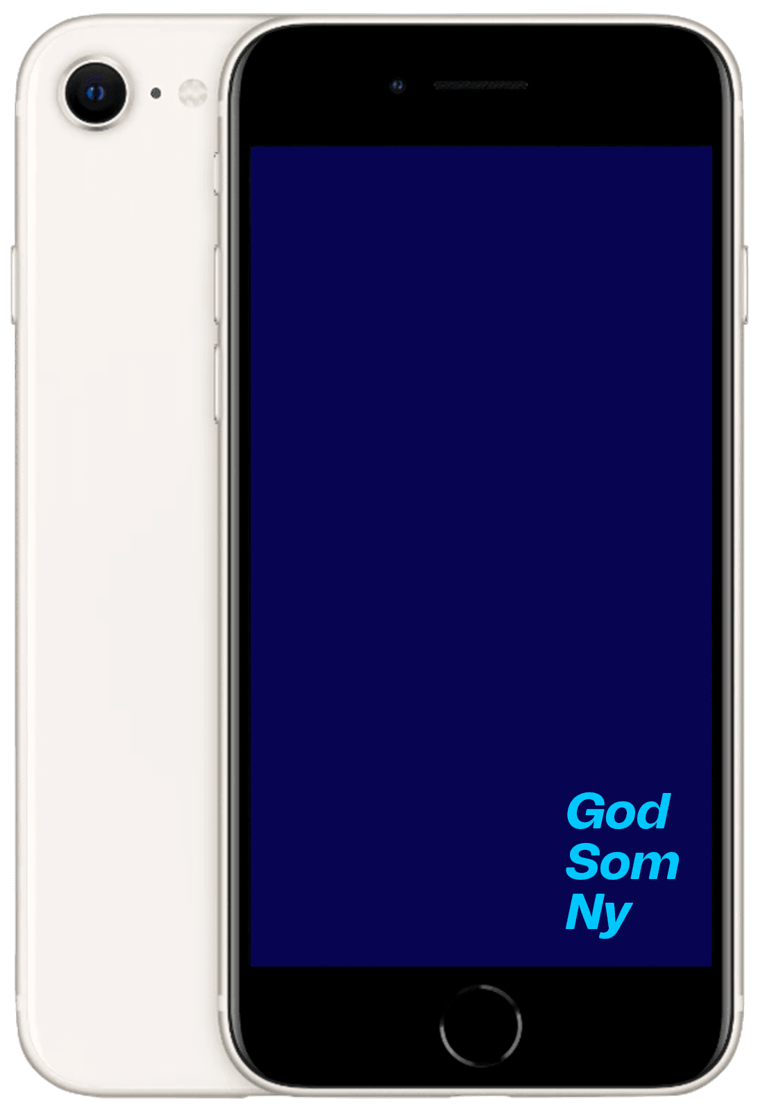 Apple iPhone SE (2022) 64GB, stjerneskinn