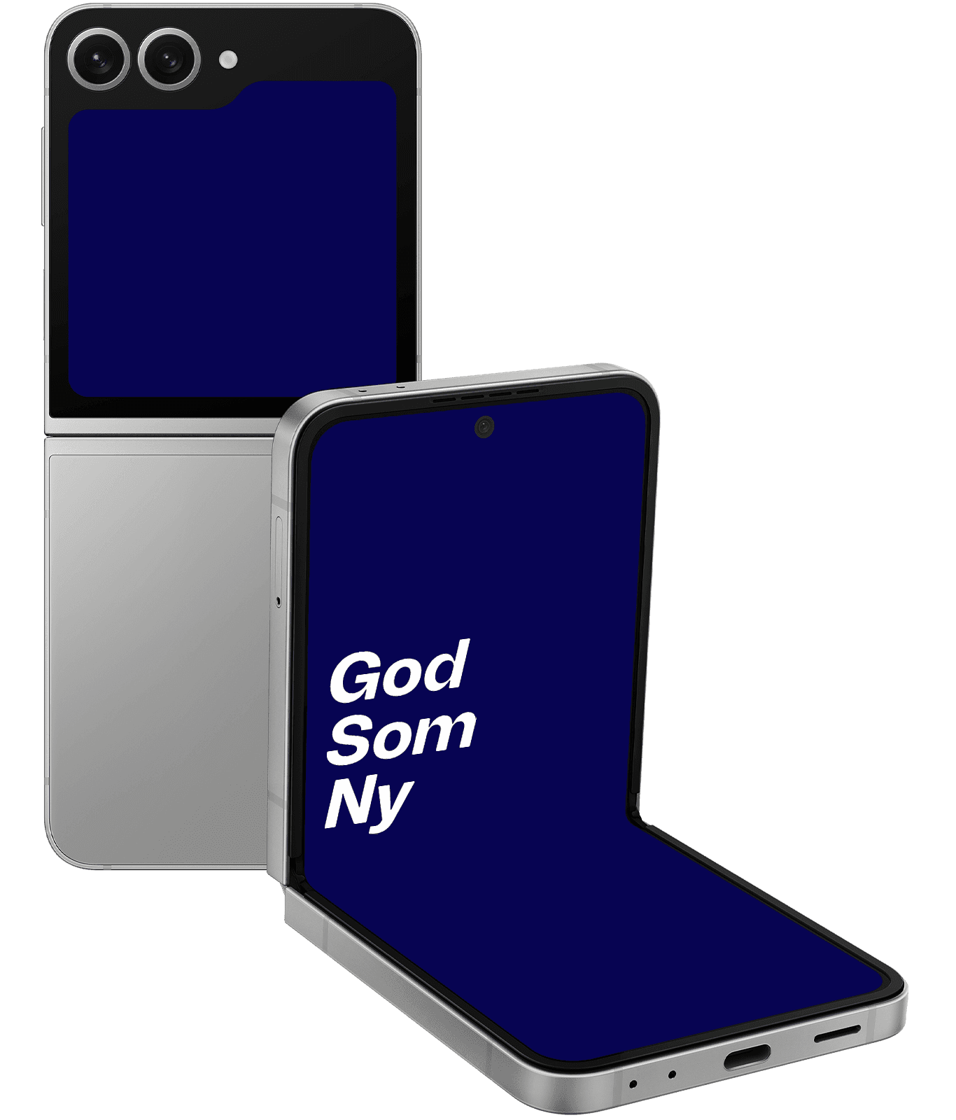 Samsung Galaxy Z Flip6 512GB, sølv