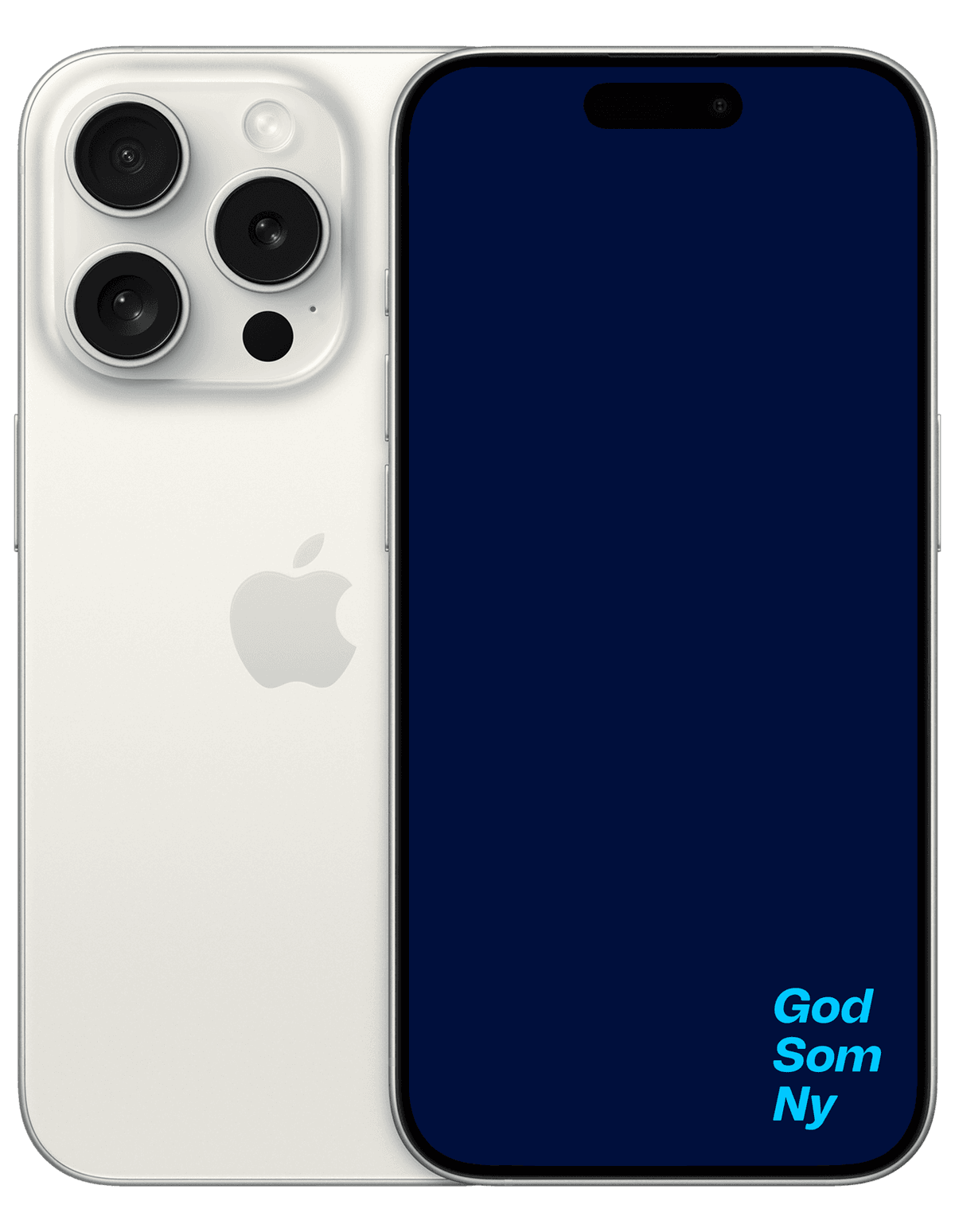 Apple iPhone 15 Pro Max 256GB, hvit titan