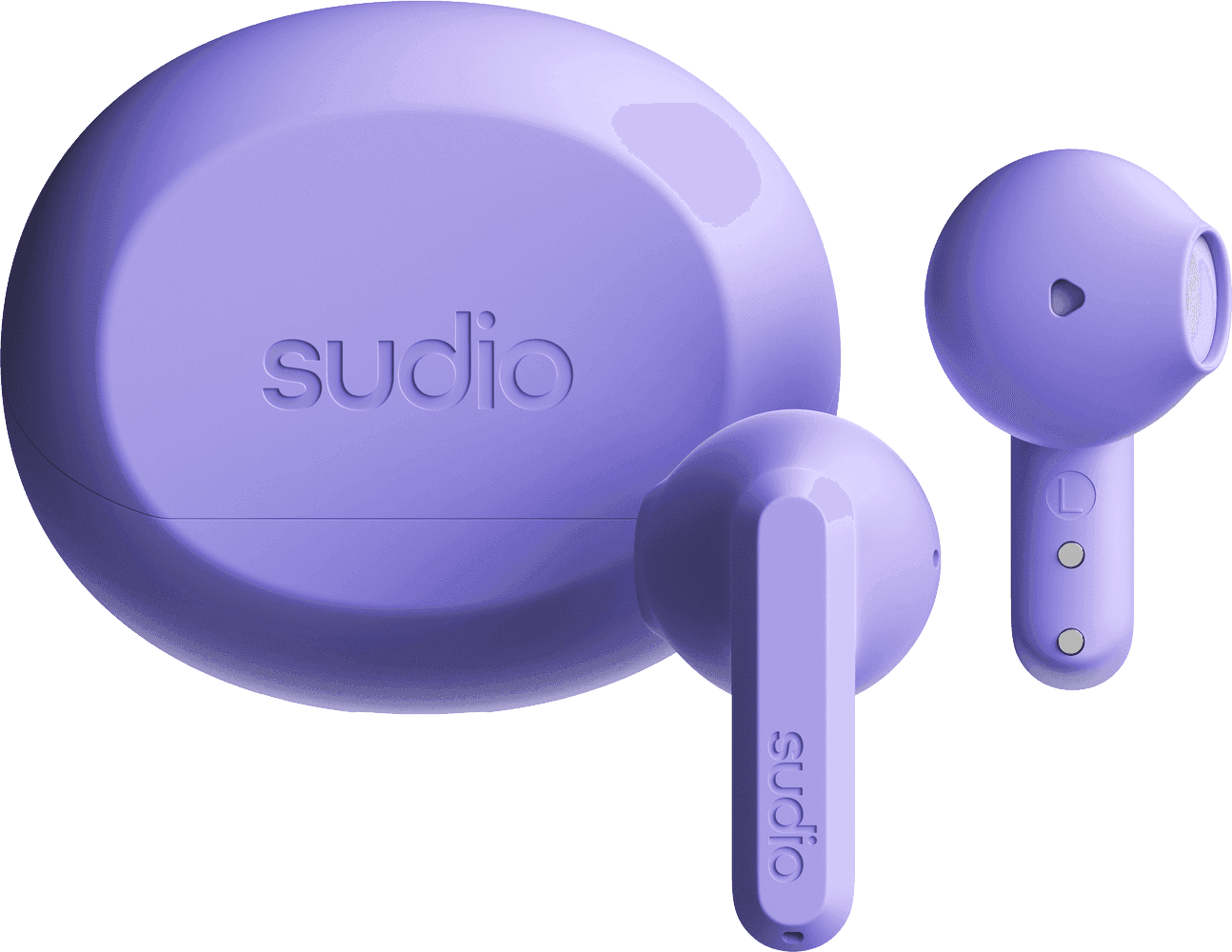 Sudio A3 trådløse ørepropper, lilla