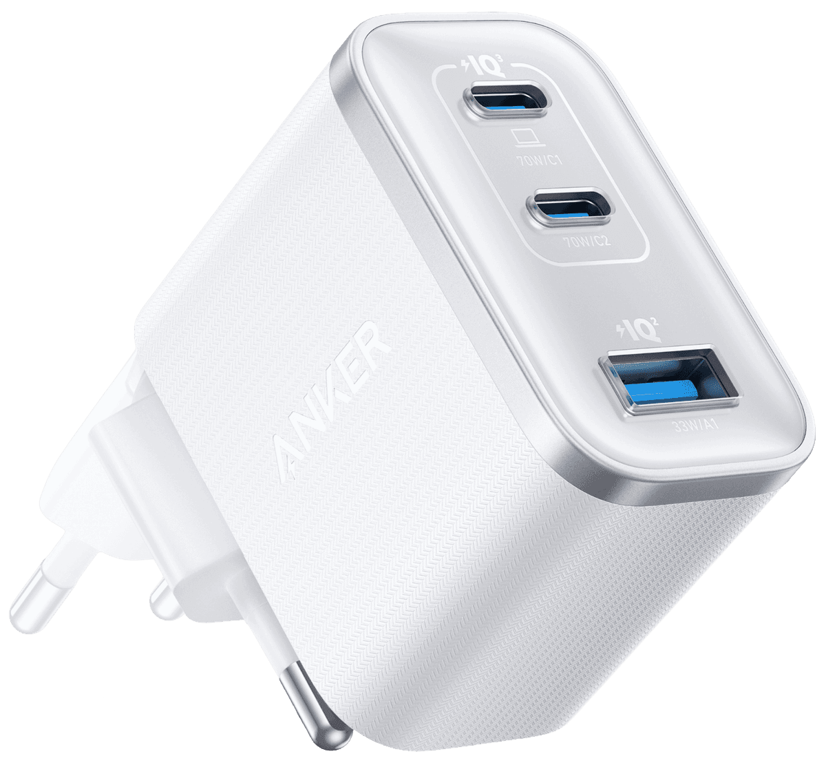 Anker 70W lader, hvit