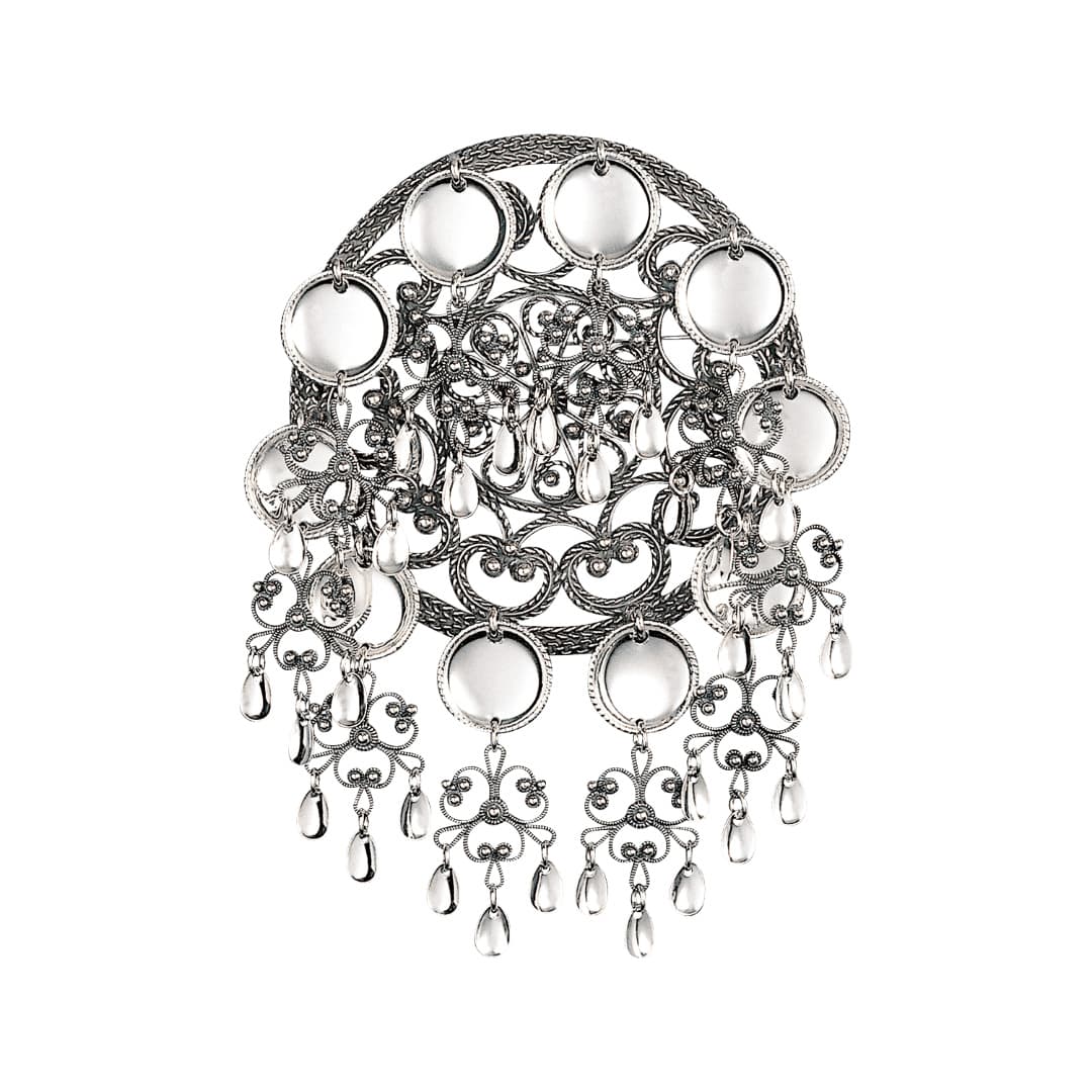 Sølje Bardu/Målselv i 830 oksidert sølv