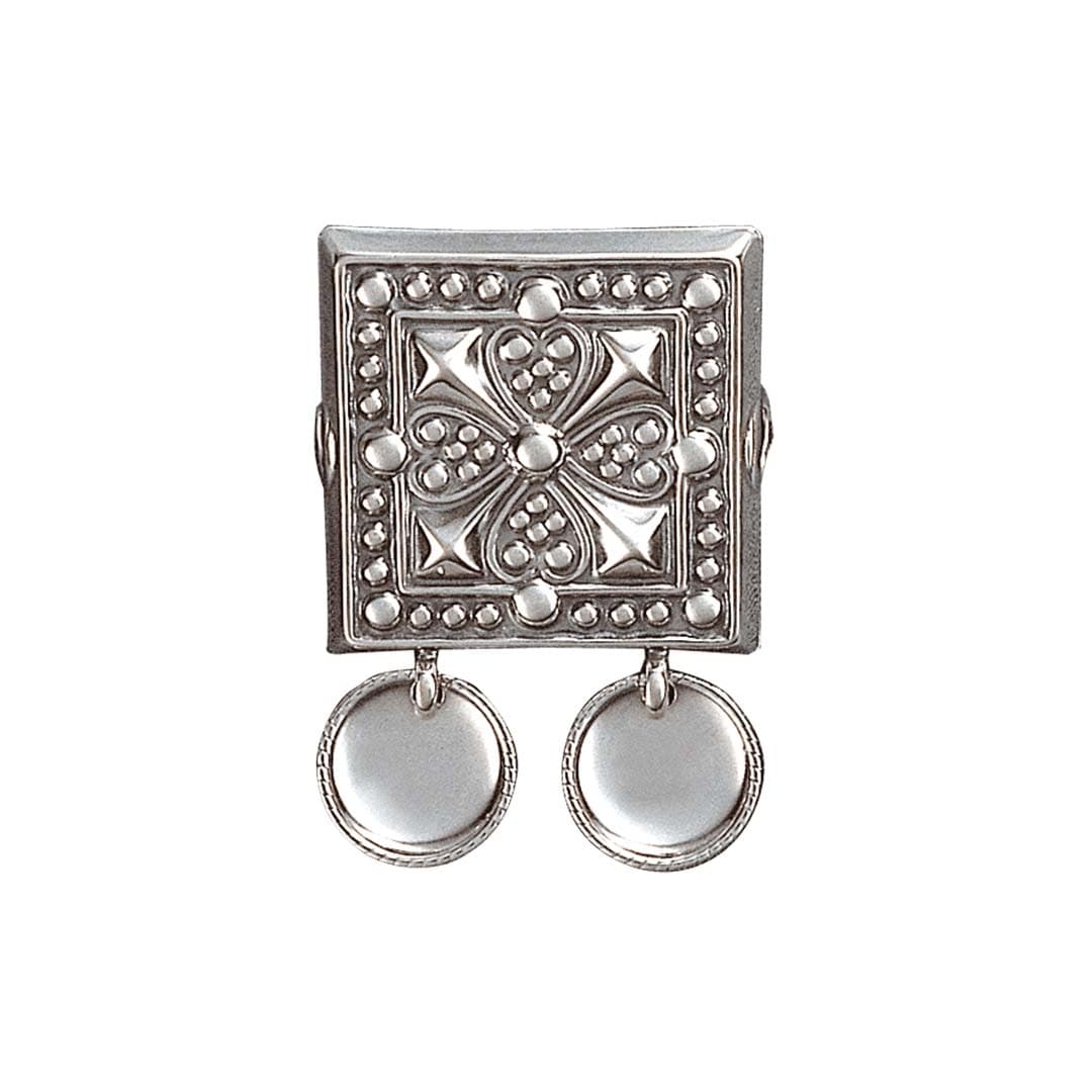 Beltestøl i 830 oksidert sølv