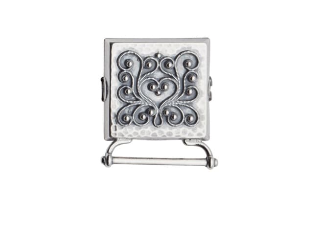 Sylvsmidja, Veskestøl Rogaland i 830 oksidert sølv med lang hempe