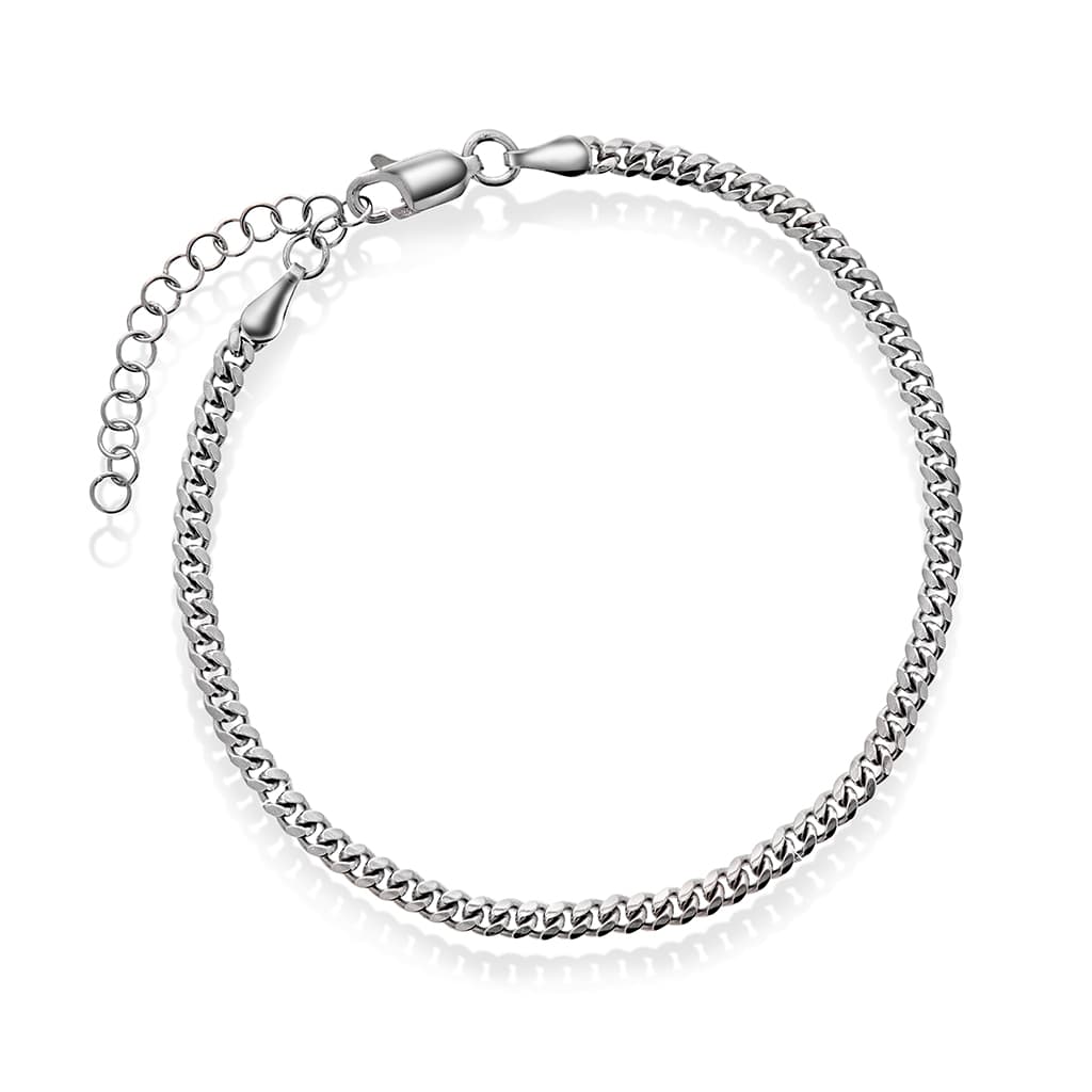 Panser Armbånd i 925 sølv, 19 cm