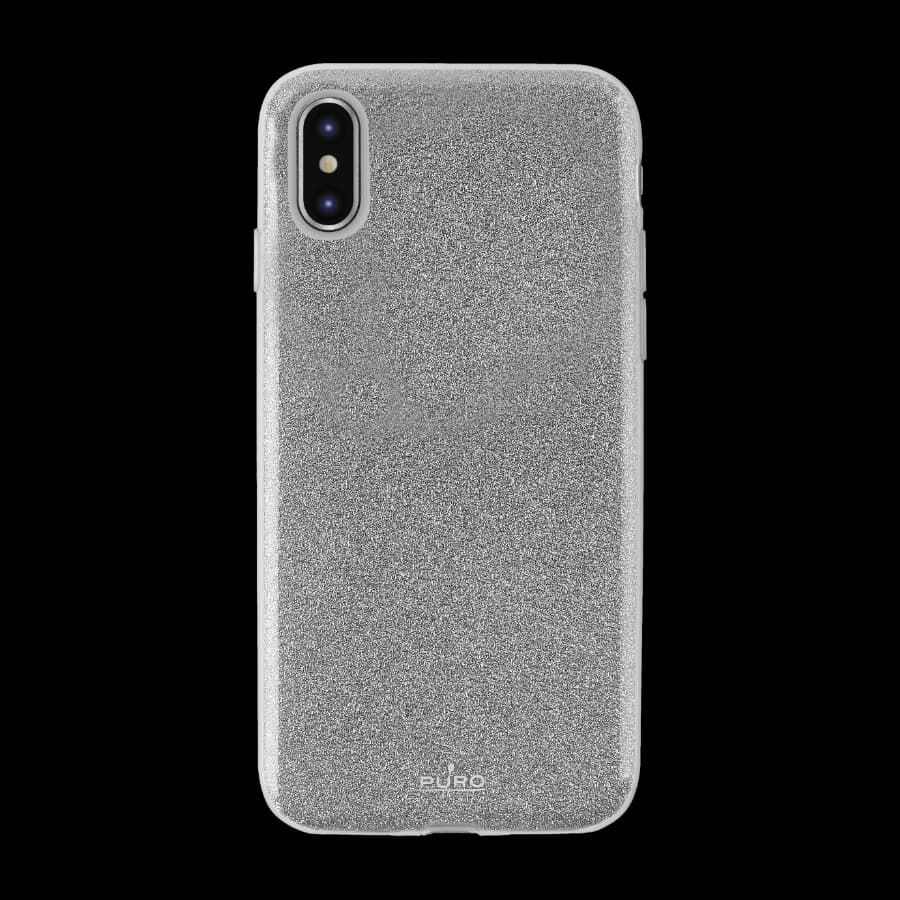 Puro Shine deksel iPhone XS Max, sølv
