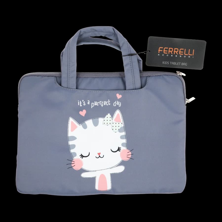 Ferrelli nettbrettVeske for Barn 13" kattunge