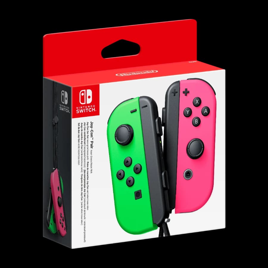 Nintendo Switch Joy-Con, green / pink