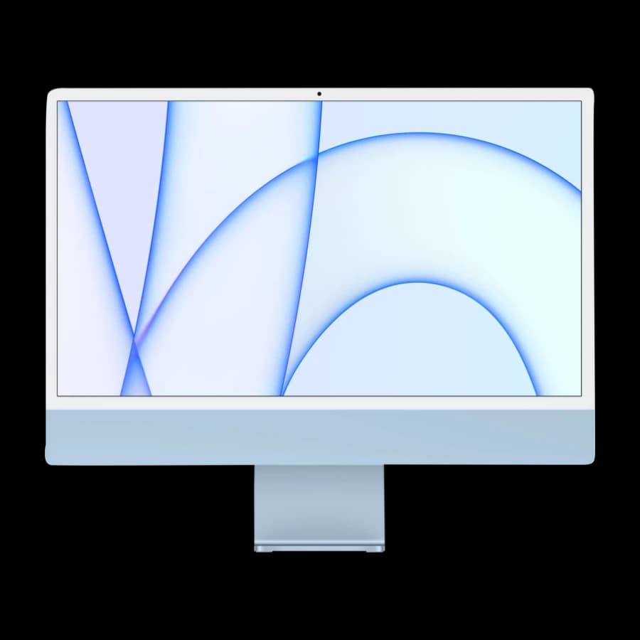 Apple iMac 24" (2021) 512 GB MGPL3H/A, blå stasjonær PC