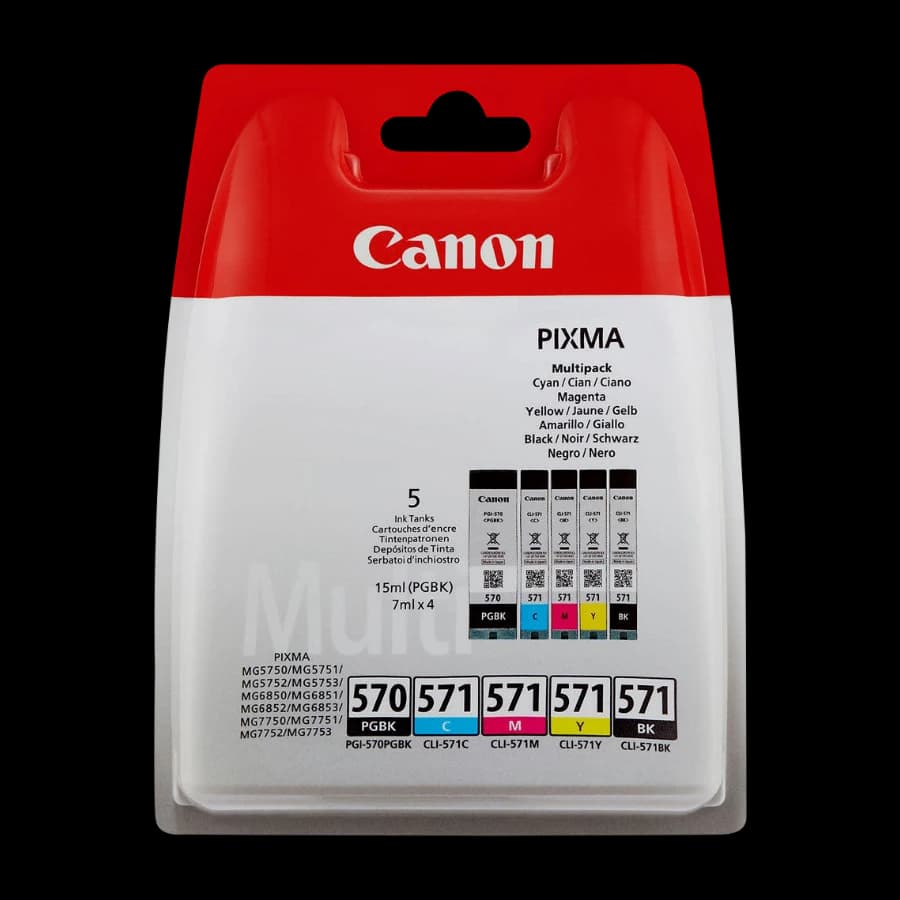 Canon CLI-571C/M/Y/BK + pgi-570PGBK
