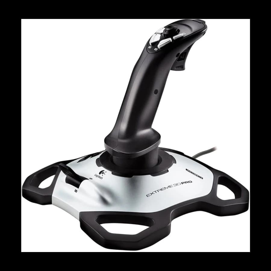 Logitech G Extreme 3D Pro svart, hvit USB 2.0 Joystick/Styrepinne digitalt pc