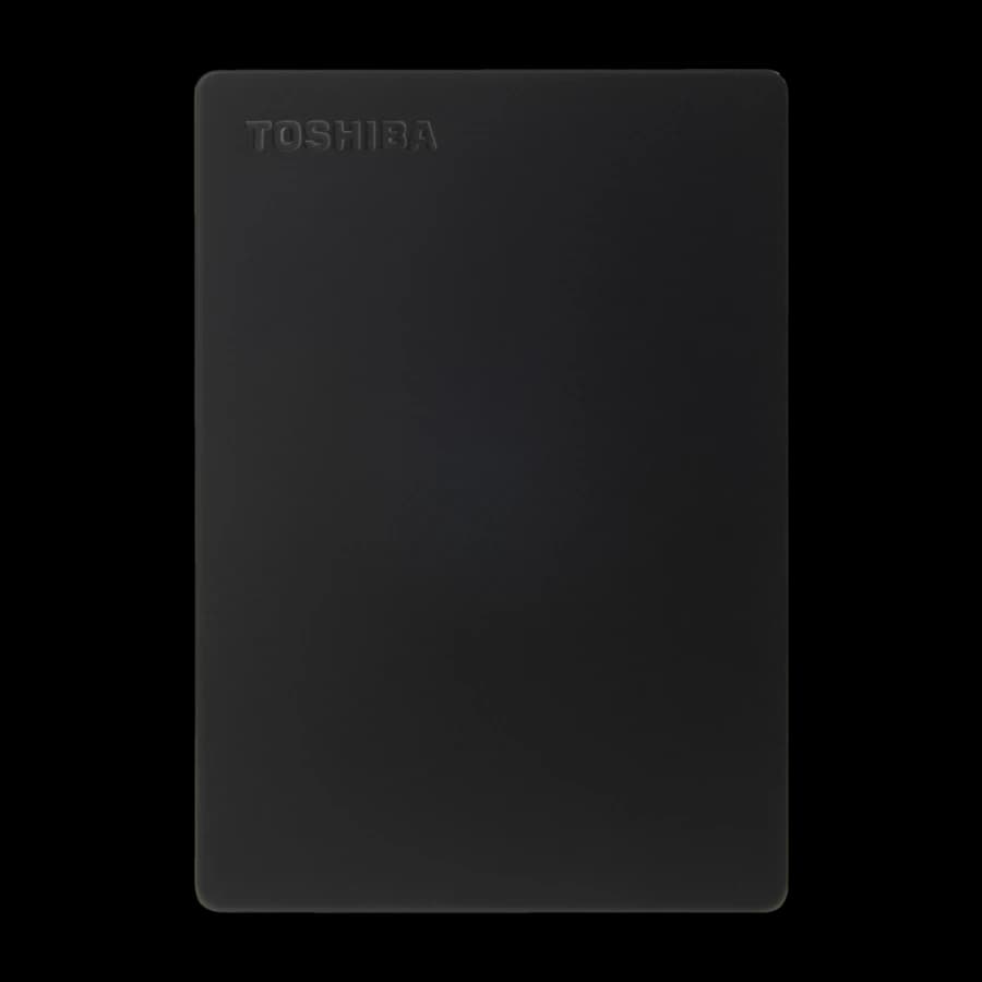 Toshiba Canvio Slim 1Tb, sort ekstern harddisk