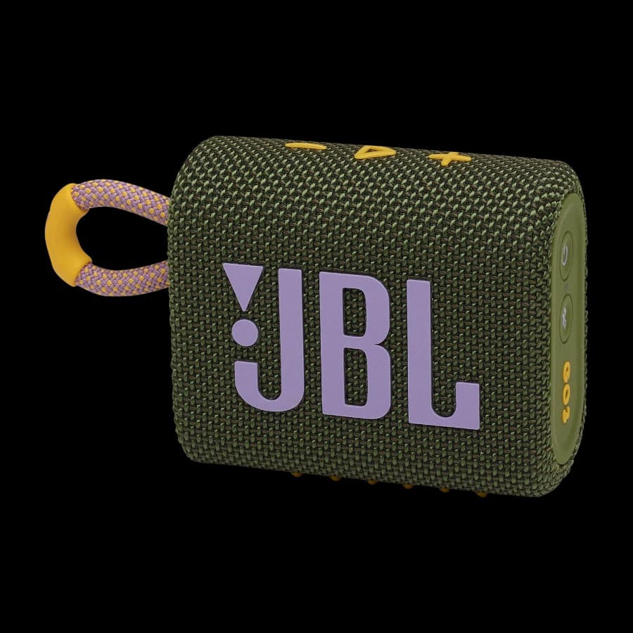 JBL Go 3 høyttaler, grønn