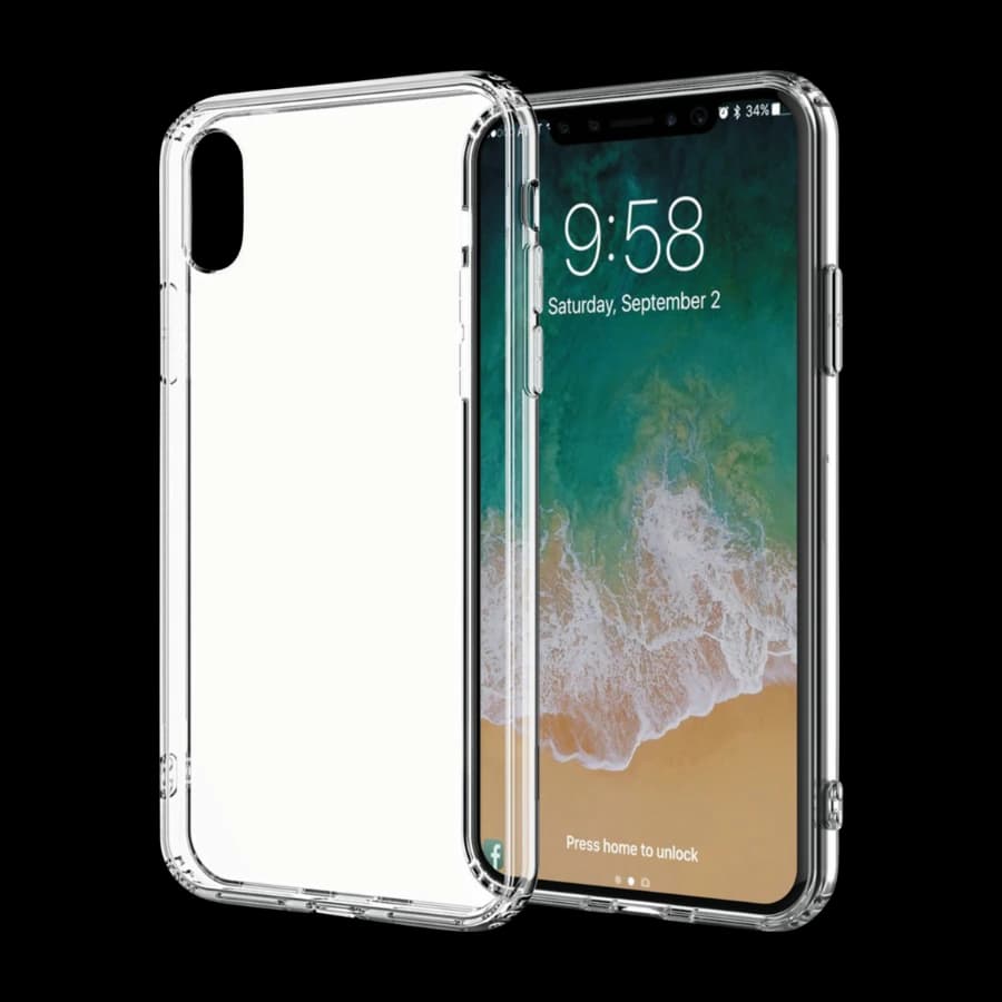 Puro Clear deksel iPhone XS Max, transparent