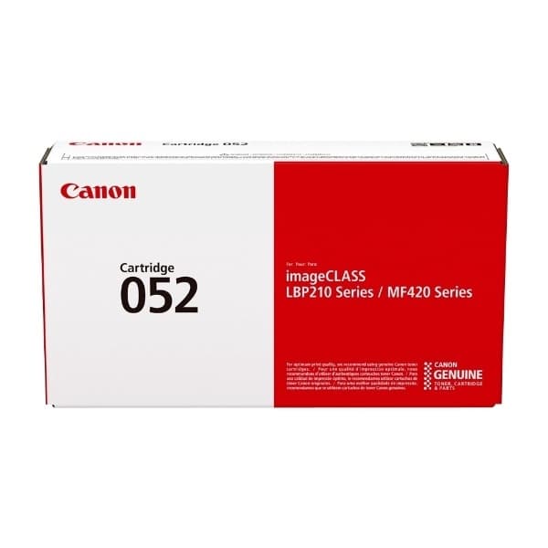 Canon CRG 052, black toner cartridge