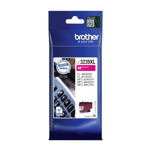 Brother LC-3239XLM blekkpatron 1 Stykker Original Høyt (Xl) Utbytte fiolblå