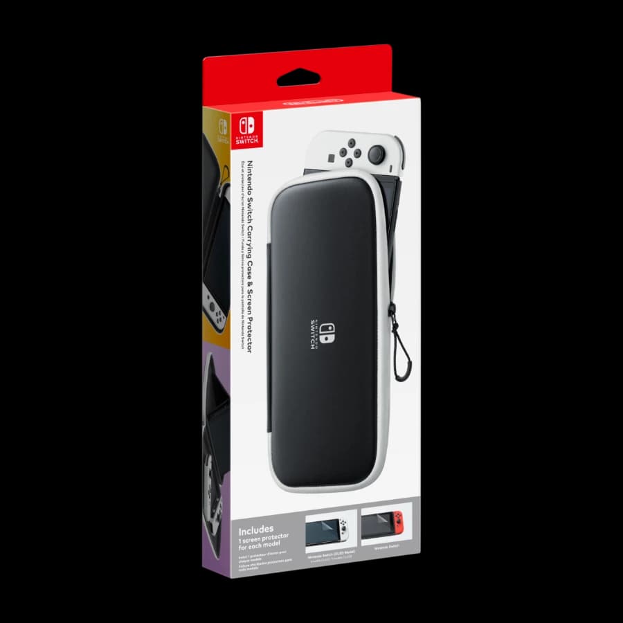 Nintendo Switch OLED Bæreveske og skjermbeskytter