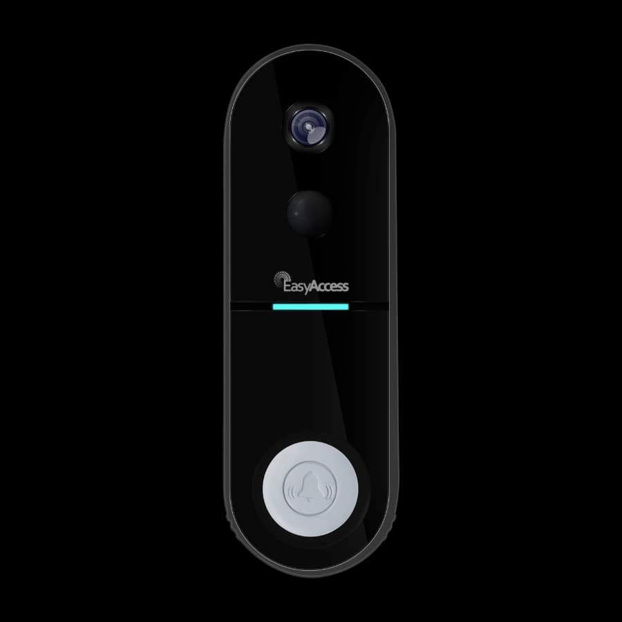 EasyAccess Easyring V3 Smart dørklokke, svart