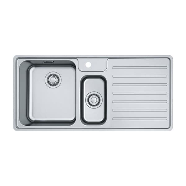 Franke Bell BCX 251 venstre, stålvask