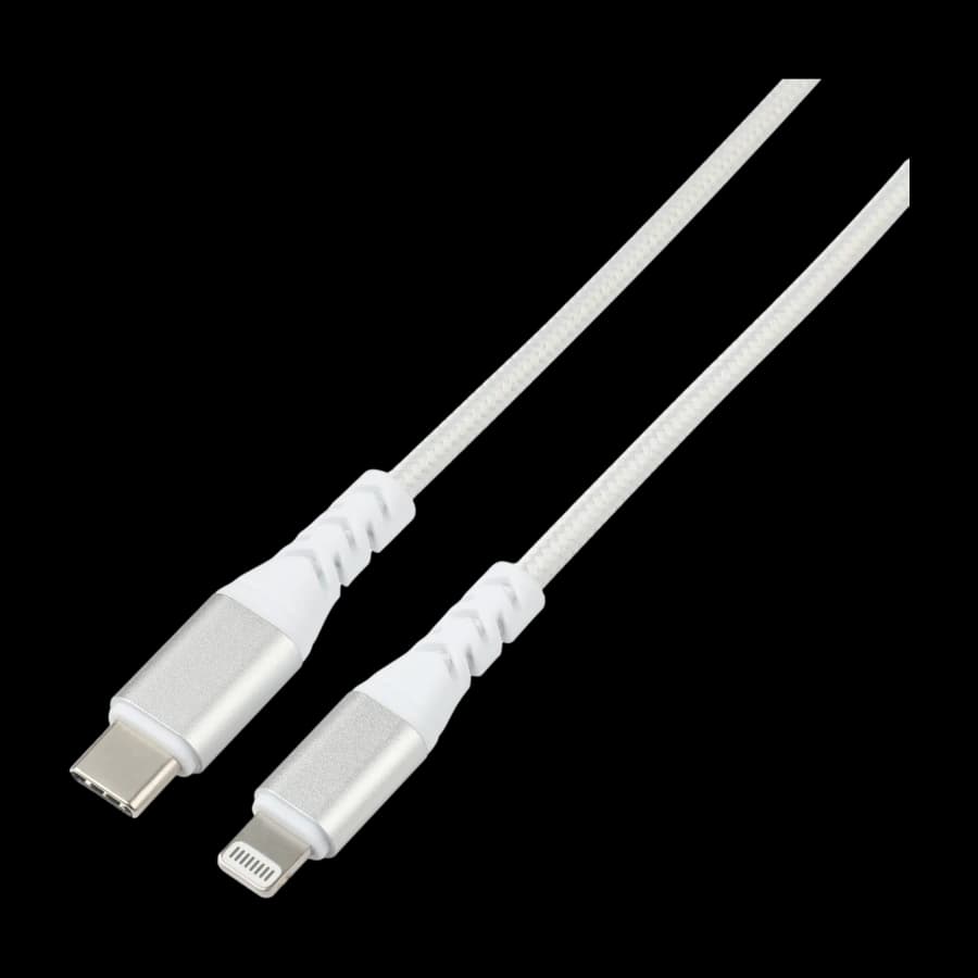 Dacota Platinum USBC-Lightning 2 M, hvit