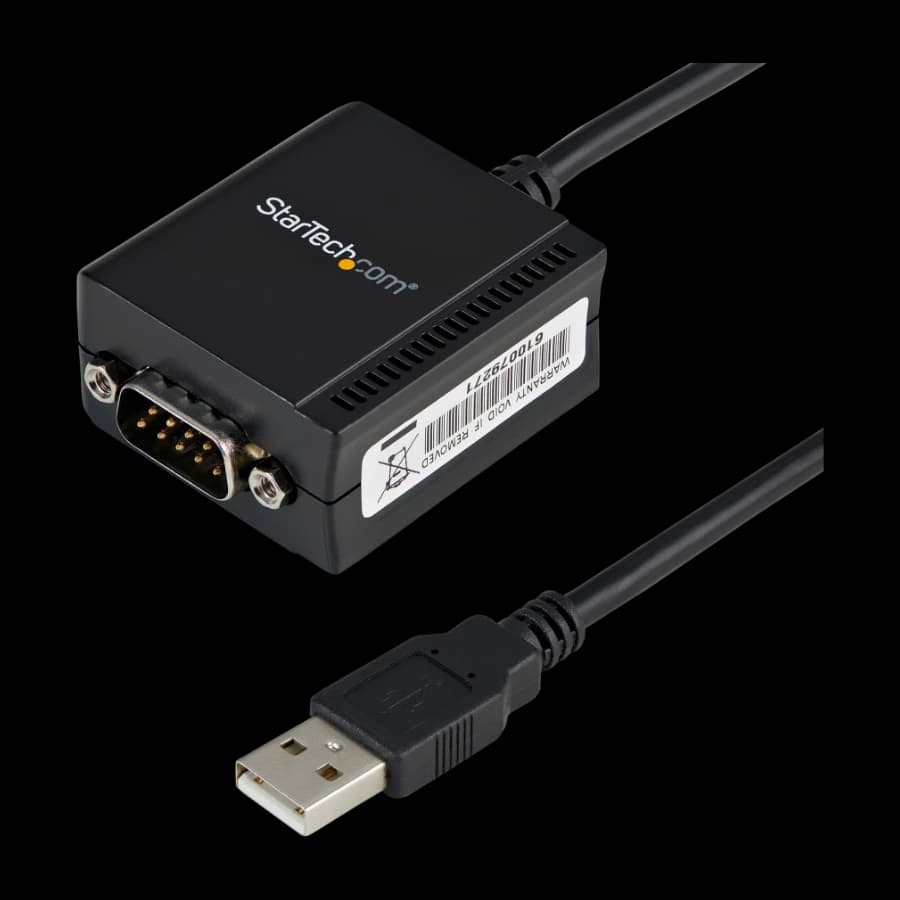 StarTech.com ICUSB2321F Cable Gender Changer Db-9 USB 2.0 A, svart