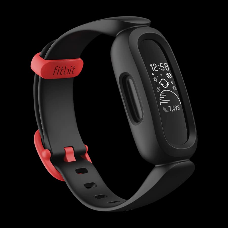 Fitbit Ace 3 Barn aktivitetsarmbånd svart/Sport, rød