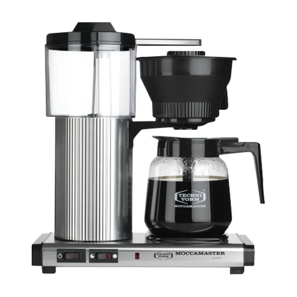 Moccamaster CD Grande kaffetrakter, Polished Silver