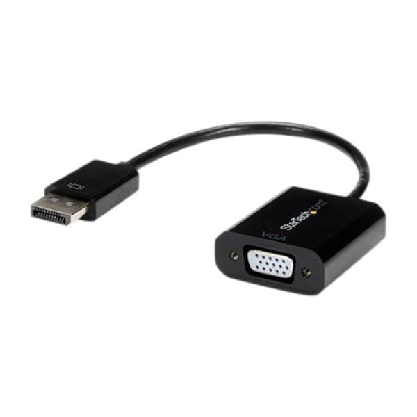 StarTech.com DP2VGA3 Video kabel Kopling 0,1 M, svart