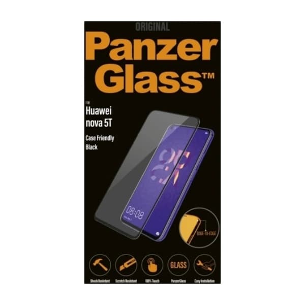 PanzerGlass Huawei Nova 5T skjermbeskytter Case friendly