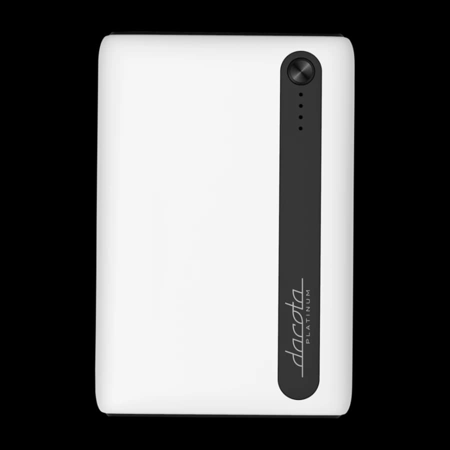 Dacota Platinum A5 powerbank 5 000 mAh, hvit