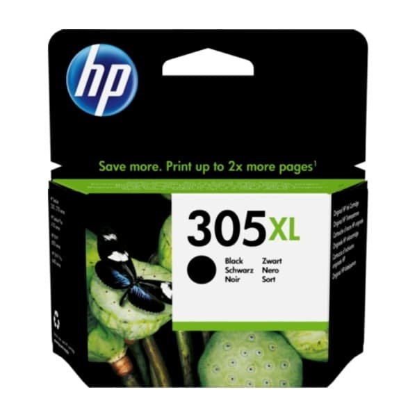 HP 305 XL blekkpatron, svart 3YM62AE blister